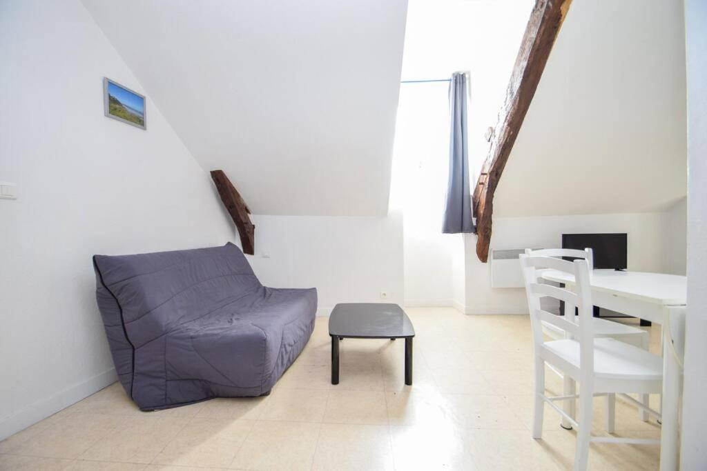 Studio 2 Pers Au Dernier Etage Vue Mer ก็องแกล ภายนอก รูปภาพ