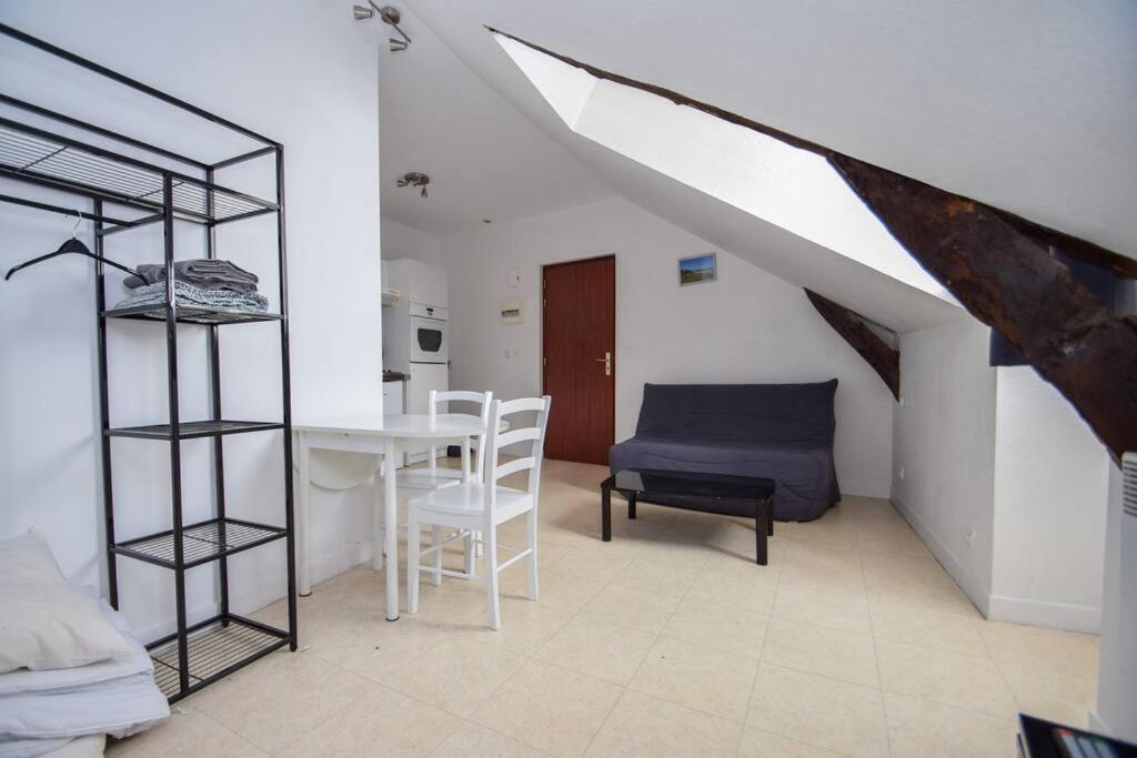Studio 2 Pers Au Dernier Etage Vue Mer ก็องแกล ภายนอก รูปภาพ